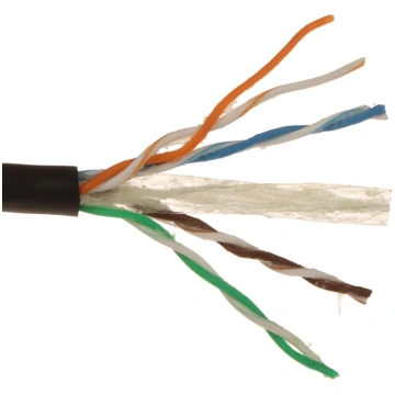 VĪTĀ PĀRA KABELIS UTP/K6/305M/ZEL/CON CONOTECH