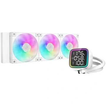 CPU šķidruma dzesētājs DeepCool LD360 White ar 360