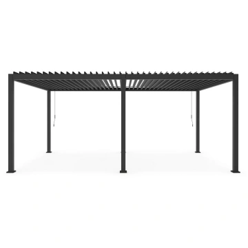 Pergola Bizzotto Ocean Antracite 3.6x6