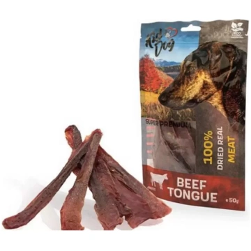 KIDDOG Liellopa mēle strēmelēs 50g