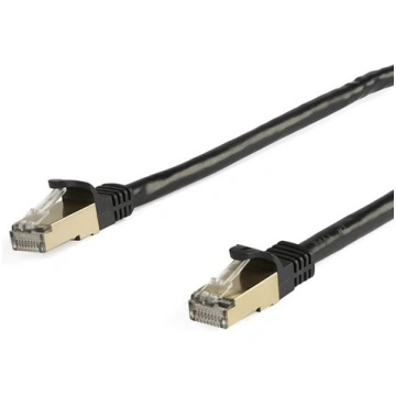 STARTECH 10M CAT6A ETHERNET CABLE BLACK BLACK - SH
