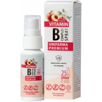 PREMIUM aerosols B-vitamīnu COMPLEX, 25 ml UNIFARM