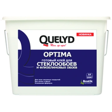 Bostik QUELYD OPTIMA Gatavā Tapešu Līme 15L Specif