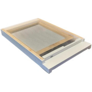8 Frame Screened Bottom Board with Drawer (Langstr