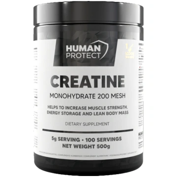 HUMAN PROTECT Creatine Monohydrate 500g