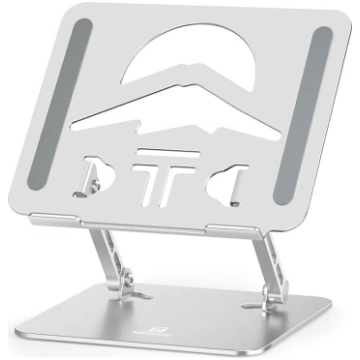 Ergonomic Aluminium Laptop Stand, Height Adjustabl
