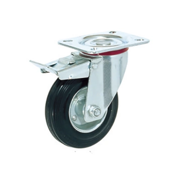 Atbalsta ritenis 100 mm BR, GUM/MET, 90 kg Cits