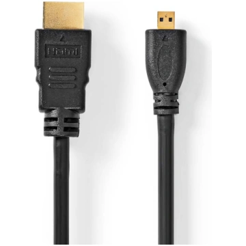Kabelis Nedis HDMI- HDMI micro HDMI Vīrietis, HDMI