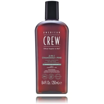 American Crew Chamomile + Pine 3in1 relaksējošs ša