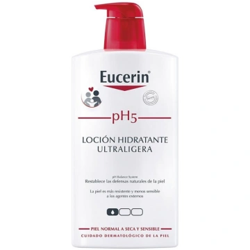 Ķermeņa losjons Eucerin pH5 Ultra Light, 1000 ml