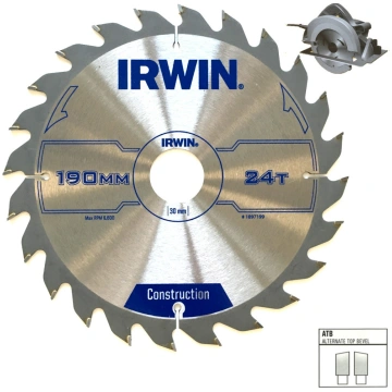 Zāģa ripa 180x30 (20,16)x24T 2,5mm ATB IRWIN