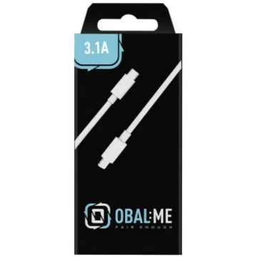 OBAL:ME Fast Charge USB-C|Lightning Cable 1m White