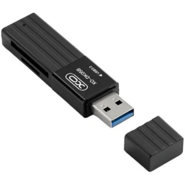 XO memory card reader DK05B 2in1 USB 3.0, black | 