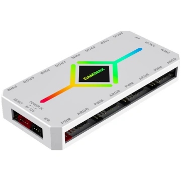 GAMEMAX V4.0 ARGB+PWM HUB WT 1308-1300R0066