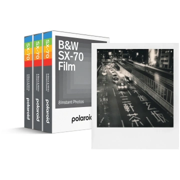 B&W SX-70 Film Triple Pack Polaroid International