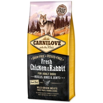 Carnilove Chicken&Rabbit 12kg Suņiem