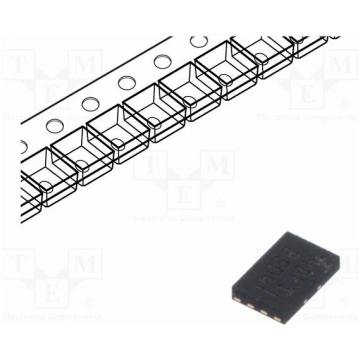 IC: EEPROM memory; 16kbEEPROM; I2C; 2kx8bit; 1.7÷5
