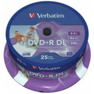 Verbatim Matricas DVD+R DL 8.5GB Double Layer 8x A
