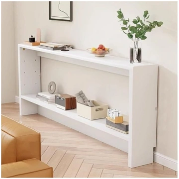 Narrow Sofa Table, Console Table for Behind the Co
