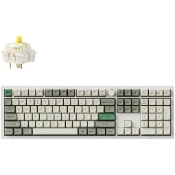 KEYBOARD WRL Q6 MAX RGB/SHELL WHITE Q6M-P4 KEYCHRO