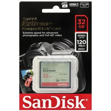 SanDisk Compact Flash Extreme 32GB UDMA7 (transfer