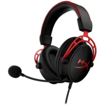 Austiņas HyperX Cloud Alpha Gaming Headset Black/R