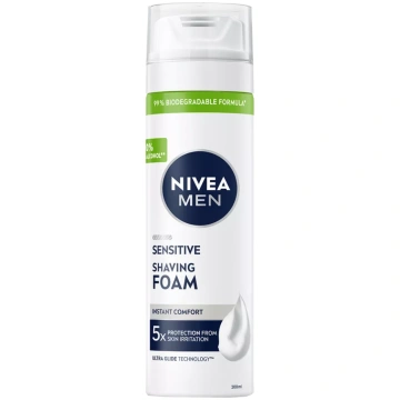 NIVEA Men Sensitive Jutīgai ādai skūšanās putas, 2