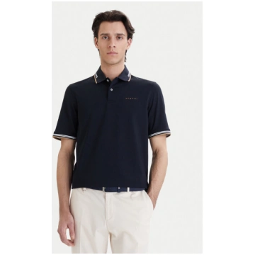 Bugatti Polo 8150-75031C Tumši zils Regular Fit
