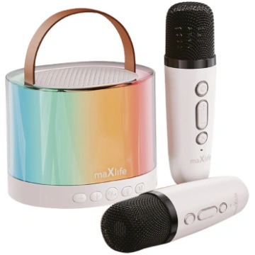 Maxlife Bluetooth karaoke speaker MXKS-200 white (