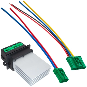 Renault Grand Scenic Ii Blower Resistor + 2X Plug