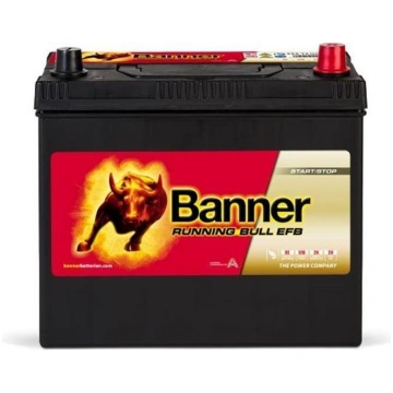 BANNER RUNNING BULL akum. EFB 12V 55Ah 460A 238x12