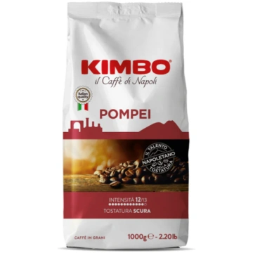Kimbo Caffè in grani Pompei 1Kg