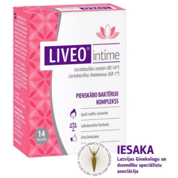 LIVEO Intime kapsulas, 14 gab