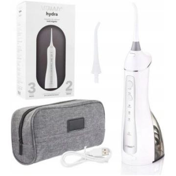 Bezvadu mutes irigators Vitammy Hydra, balts, 180 