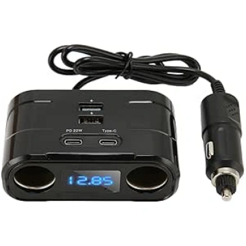 Cigarešu aizdedzinātāja adapteris Fockety, 12V-24V