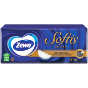 Kabatlakatiņi Zewa Softis Original 4 slāņi
