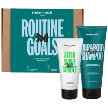 Men Rock ROUTINE GOALS Basic Grooming Routine Kit