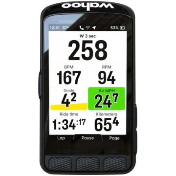 Wahoo ELEMNT ACE Black GPS Dviračio Kompiuteris