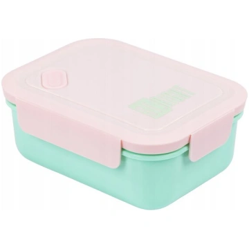 Kastīte ēdienam 200 ml - Mint un Pink Nav norādīts