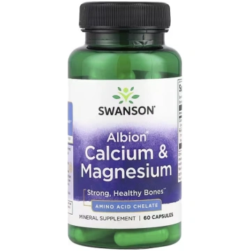 Swanson Vitamins, Albion® Calcium & Magnesium, 60 