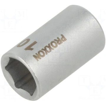 Socket: 6-angles | socket spanner | HEX 10mm | 1/4