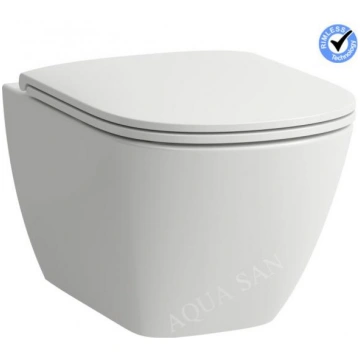 Laufen piekaramais pods ar vāku Lua Rimless H86608