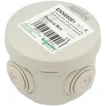 Enclosure: junction box | Ø: 72mm | Z: 50mm | wall