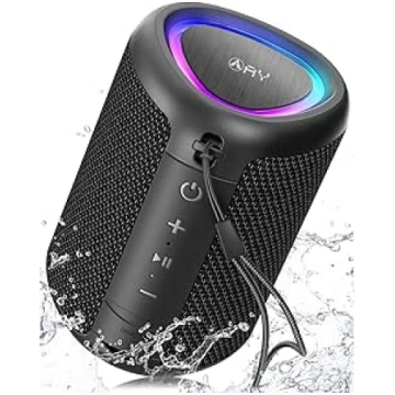 AY Portable Bluetooth Speaker with Light, Music Bo
