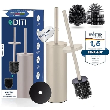DITI® Tualetes birste Nerūsējošais tērauds 304 Sil