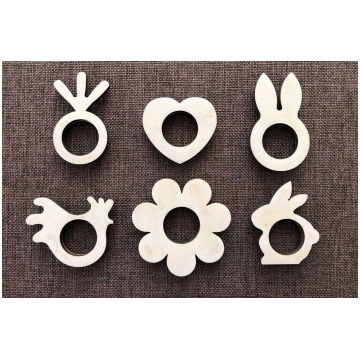 Egg holder set for Easter 6 pcs. 57