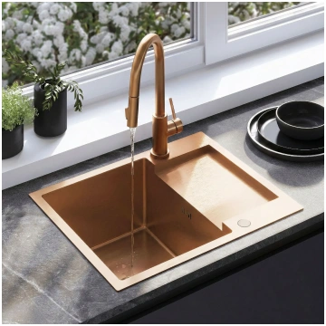 without kitchen faucet Rea
