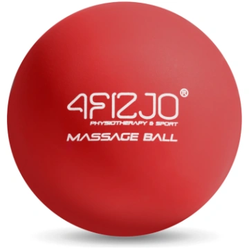 4Fizjo Lacrosse masāžas bumbiņa, sarkana - massage