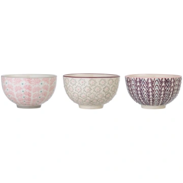 3 keramikas bļodu komplekts Bloomingville Maya, ø 