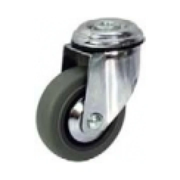 Trolley wheel turn.80mm grey